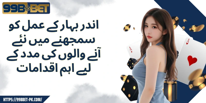 اندر بہار کے عمل کو سمجھنے میں نئے آنے والوں کی مدد کے لیے اہم اقدامات