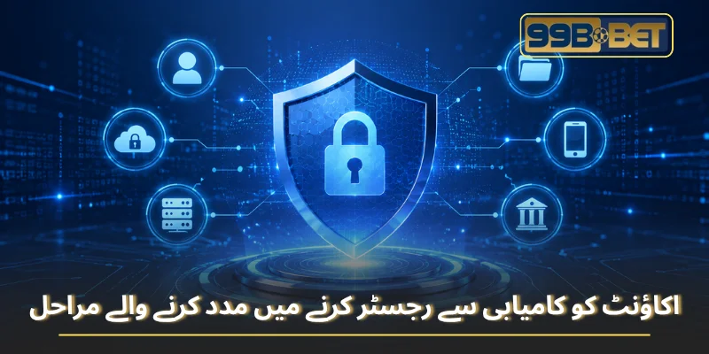اکاؤنٹ کو کامیابی سے رجسٹر کرنے میں مدد کرنے والے مراحل